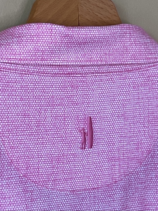 johnnie-O Other - johnnie-O Pink Honeycomb Polo Golf Shirt with UPF Size XXL